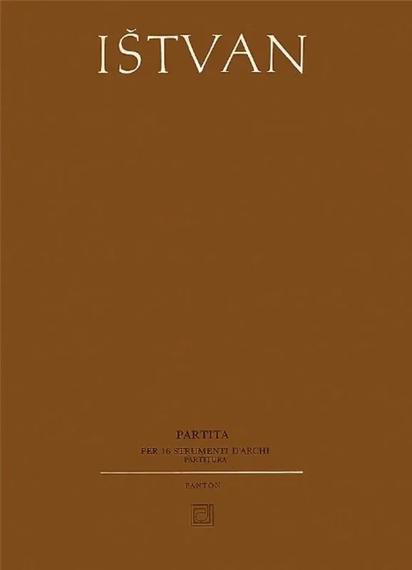 Miloslav Istvan Partita Streichensemble