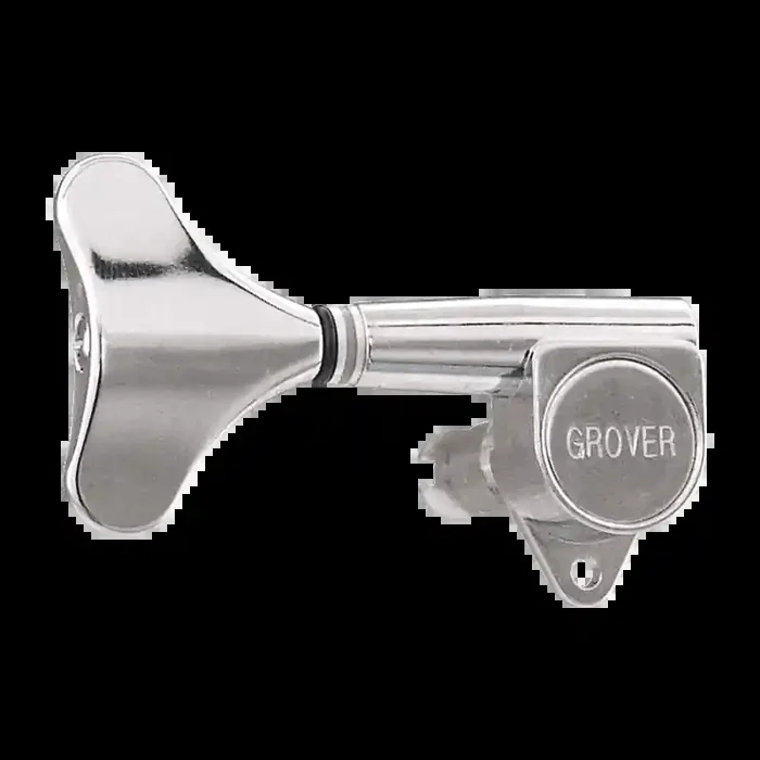 Mini Bass Machine Heads, Chrome / 2 + 2