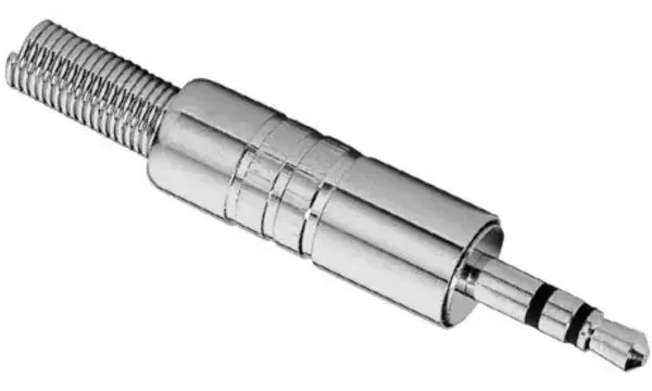 Mini-Klinkenstecker 3.5mm Stereo Monacor PG-203PM