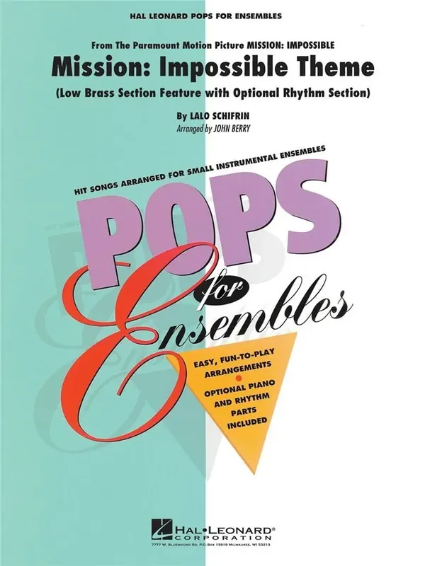 Mission Impossible (Arr. John Berry) Blechbläser Ensemble