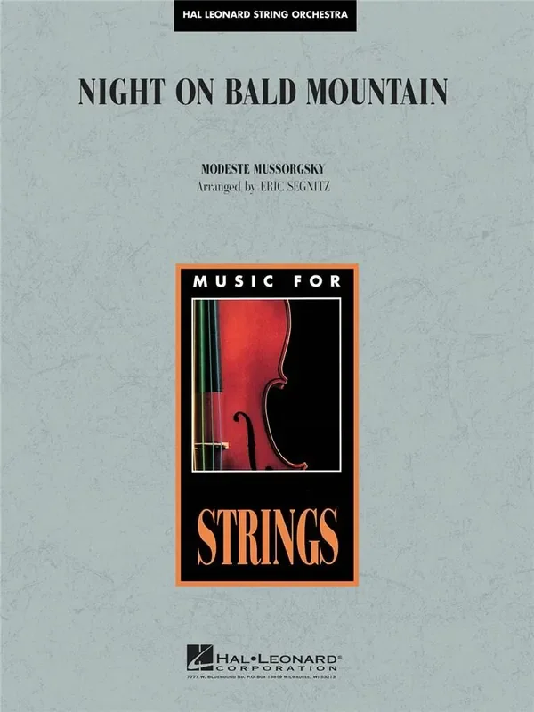 Modest Mussorgsky Night on Bald Mountain (Arr. Eric Segnitz) Streichorchester