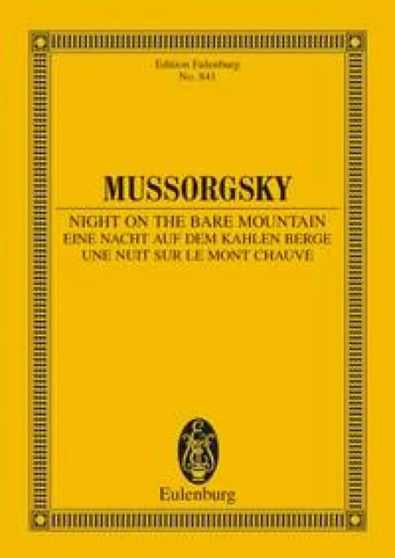 Modest Mussorgsky Night on the Bare Mountain Orchester