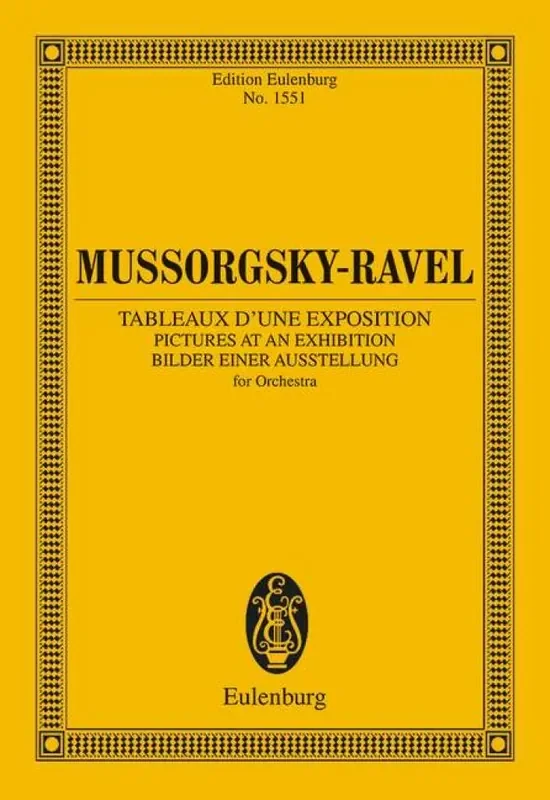 Modest Mussorgsky Tableaux d‘une Exposition Orchester