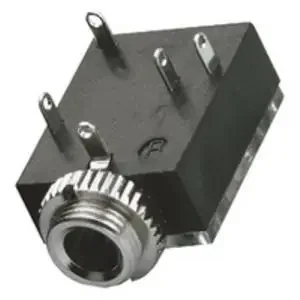 Monacor PG-203JN 3.5mm-Klinken-Einbaubuchse