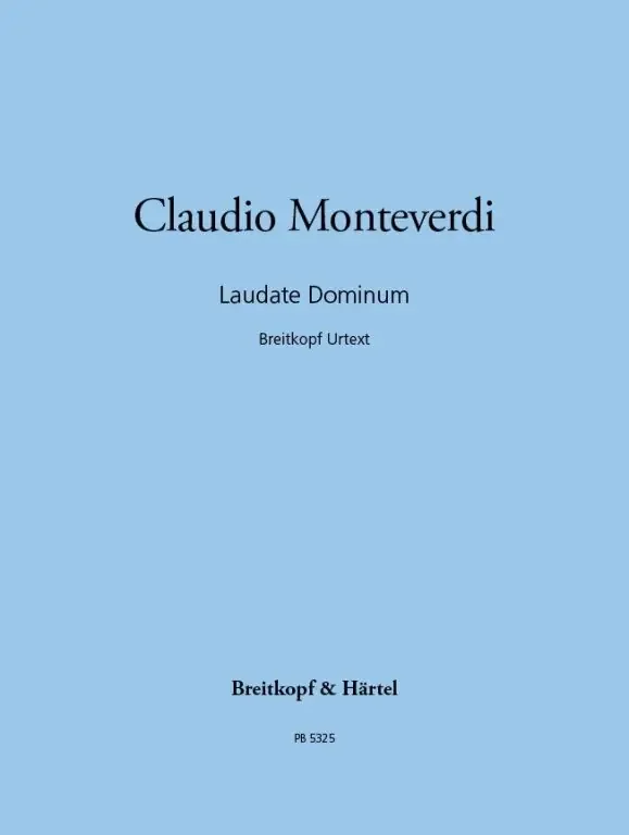 Monteverdi, Claudio Laudate Dominum