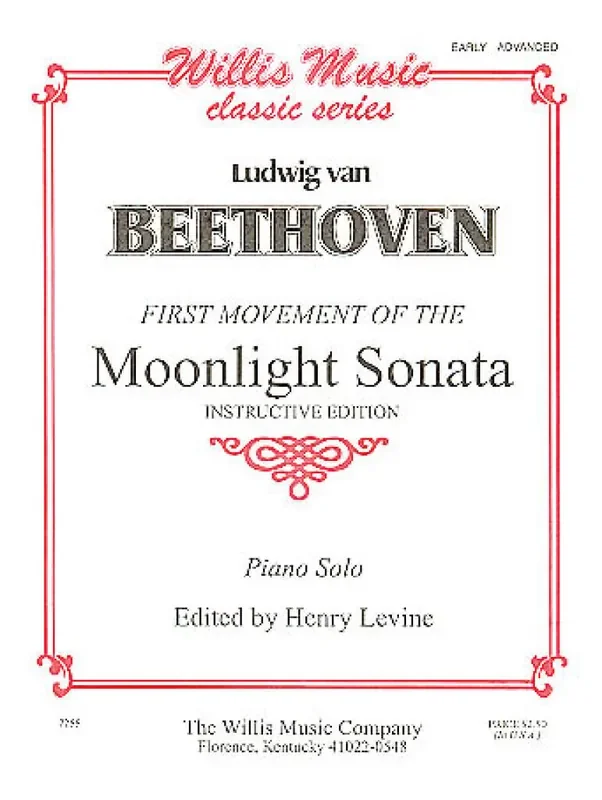Moonlight Sonata, 1st Movement Klavier Solo