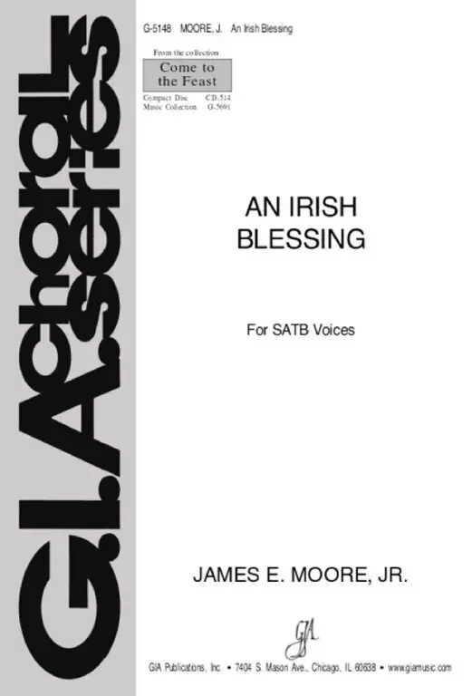 Moore, James An Irish Blessing