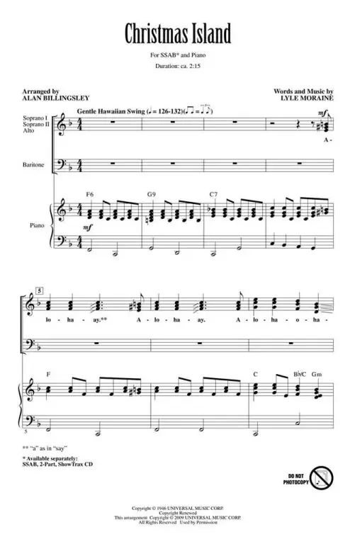 Moraine, Lyle Christmas Island