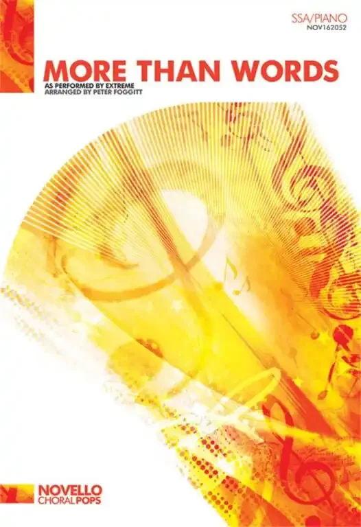 More Than Words (SSA/Piano)