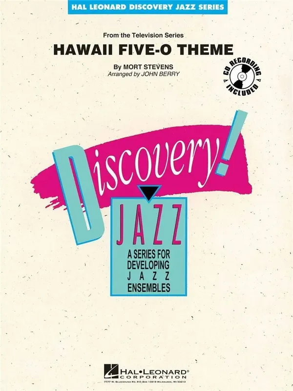 Mort Stevens Hawaii Five-O Theme (Arr. John Berry) Jazz Ensemble