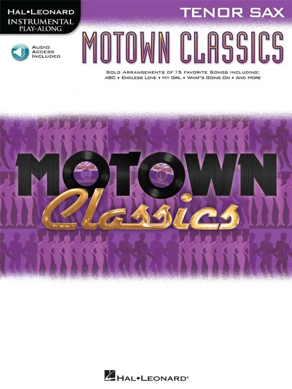 Motown Classics – Instrumental Play-Along Series Tenorsaxophon