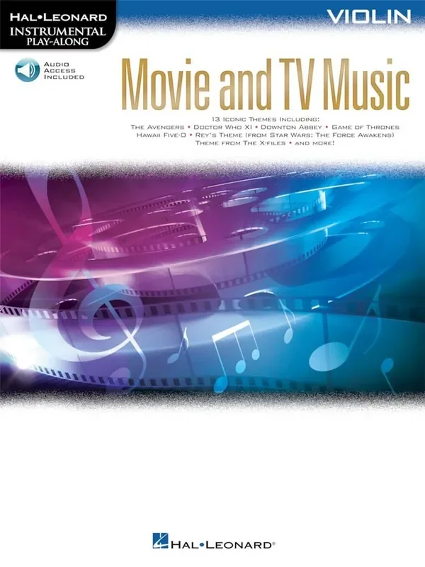Movie and TV Music for Violin Violine Solo