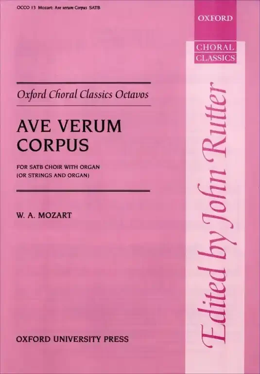 Mozart, Wolfgang Amadeus Ave Verum Corpus