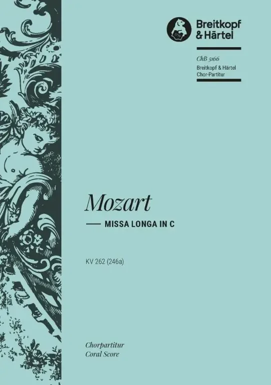 Mozart, Wolfgang Amadeus Missa longa in C major K. 262 (246a)