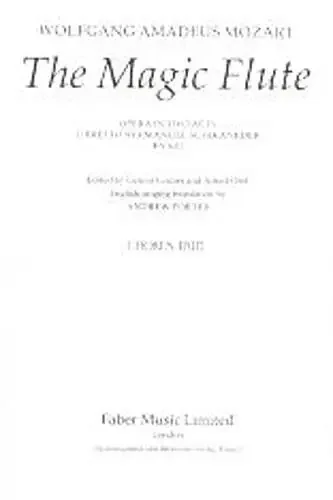 Mozart, Wolfgang Amadeus The Magic Flute