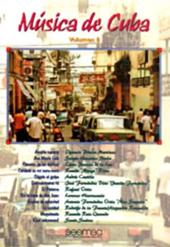 Música de Cuba Vol. 8 Klavier, Gesang, Gitarre (Songbooks)