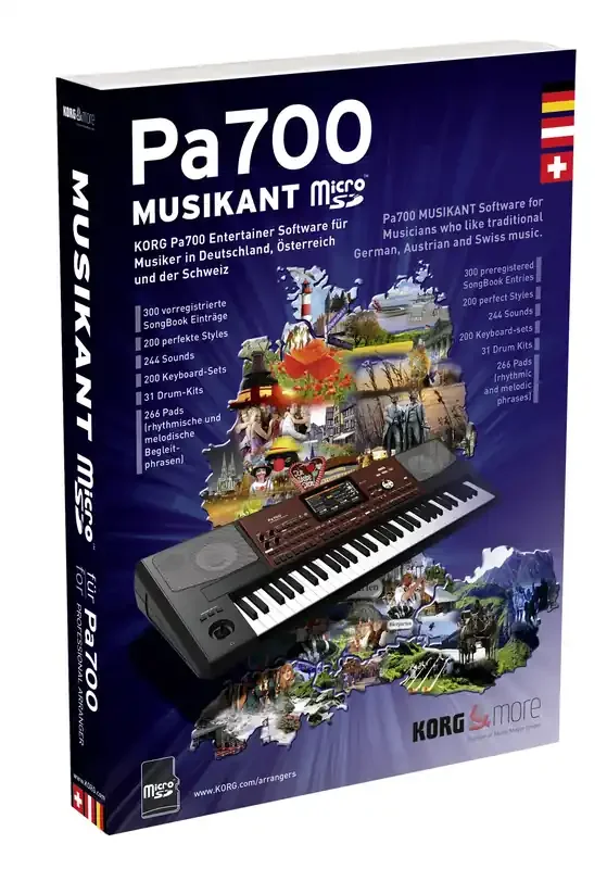 Musikant-Software für Pa700