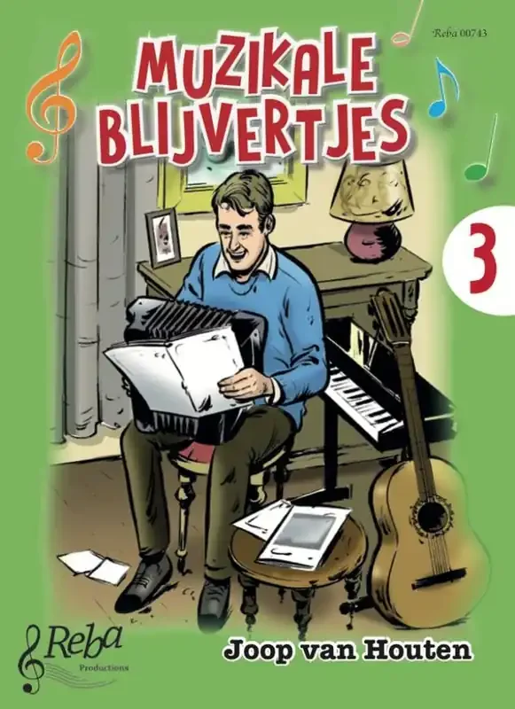 Muzikale Blijvertjes 3 (Arr. Joop van Houten) Klavier, Gesang, Gitarre (Songbooks)