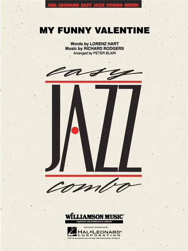 My Funny Valentine (Arr. Peter Blair) Jazz Ensemble