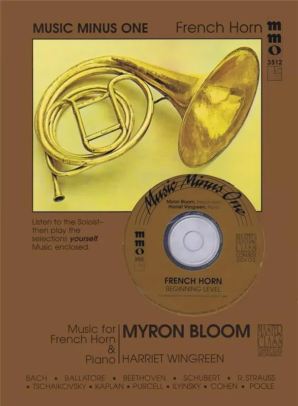 Myron Bloom Beginning French Horn Solos – Volume 2 Horn Solo