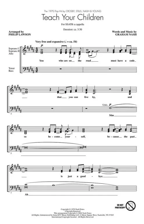 Nash, Graham Teach Your Children