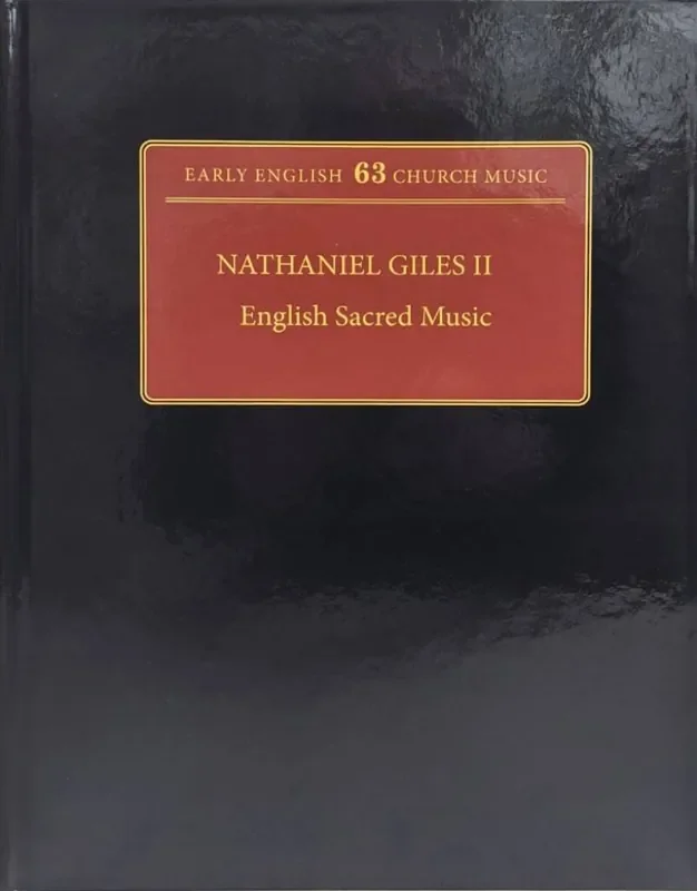 Nathaniel Giles English Sacred Music II Gemischter Chor mit Begleitung