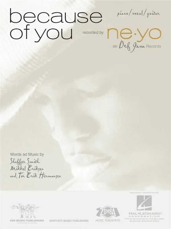 Ne-Yo Because of You Gesang mit Klavier