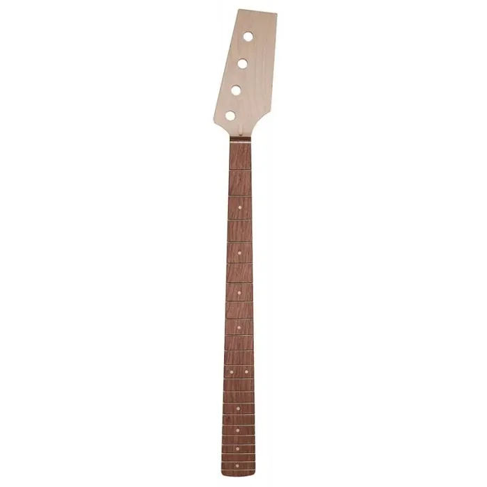 Neck Jazz Bass style bass, maple/pau ferro fb, 21 frets, paddle head, 9.5″ radius, 38mm nuth width
