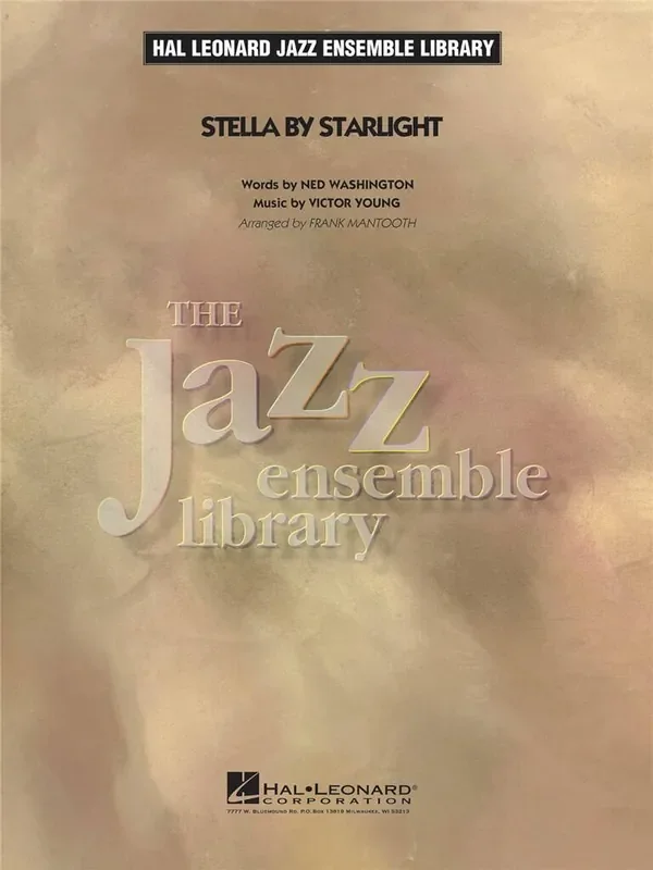 Ned Washington Stella By Starlight (Arr. Frank Mantooth) Jazz Ensemble