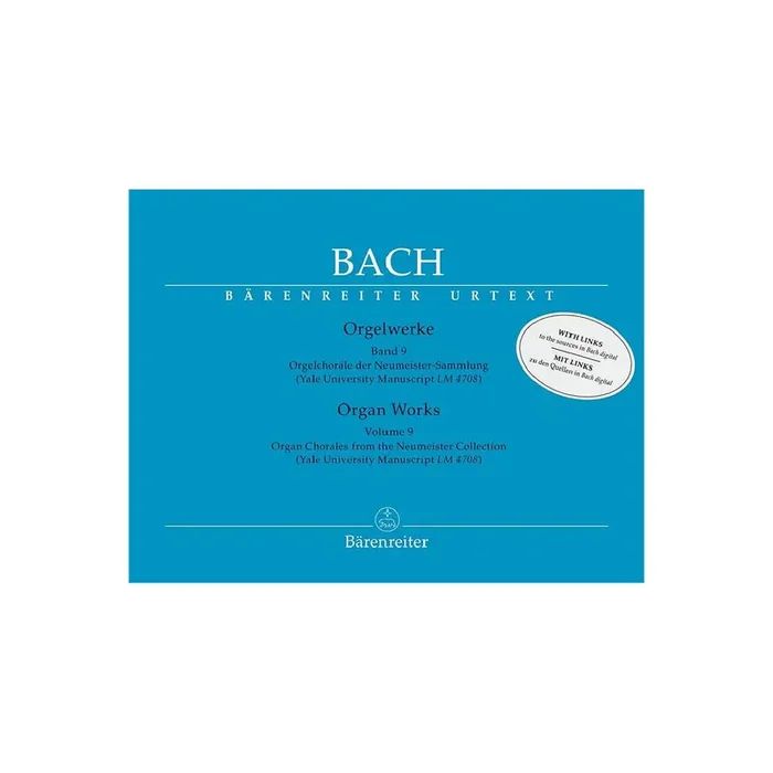 Neue Bach-Ausgabe Serie 4 Orgelwerke Band 9