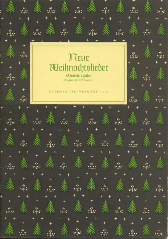 Neue Weihnachtslieder Chorausgabe