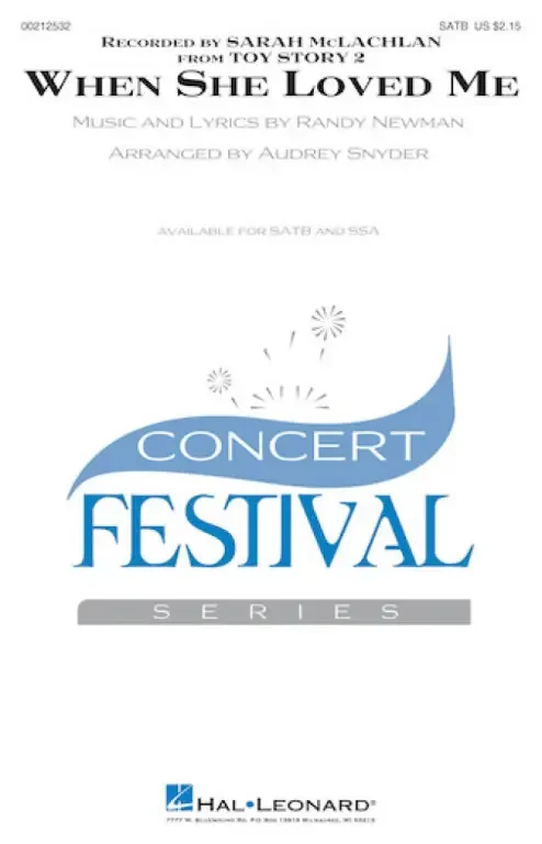 Newman, Randy When She Loved Me (from Toy Story 2)