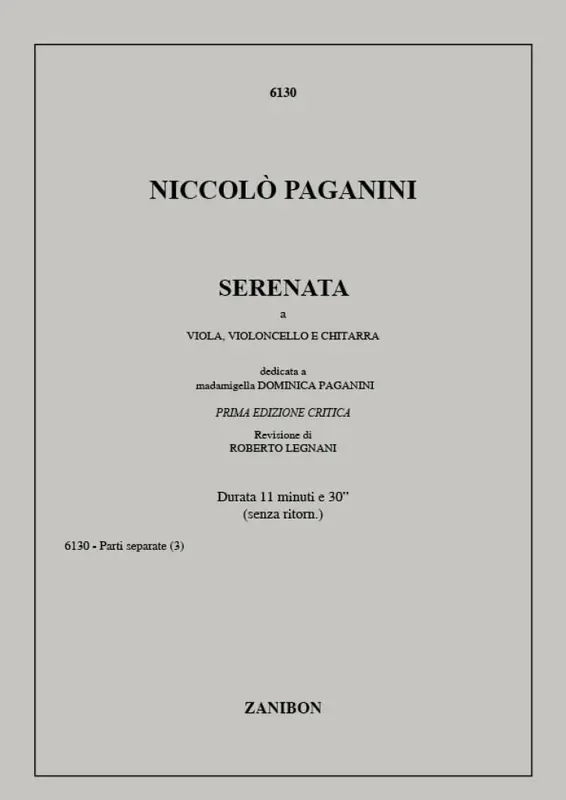 Niccolò Paganini Serenata Kammerensemble