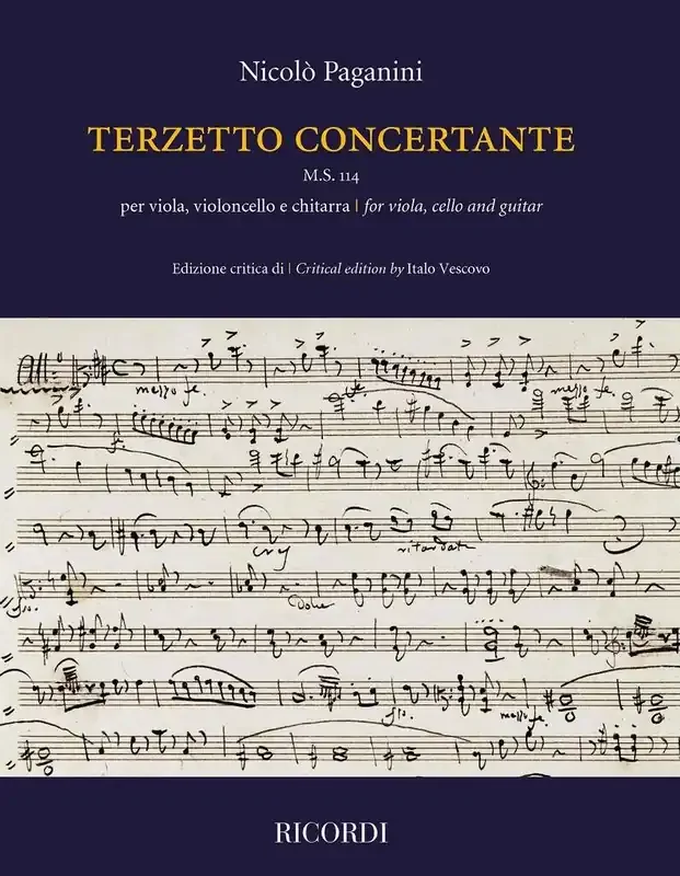 Nicolò Paganini Terzetto concertante M.S. 114 Kammerensemble