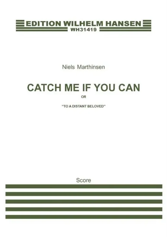 Niels Marthinsen Catch Me If You Can Streichorchester mit Solo