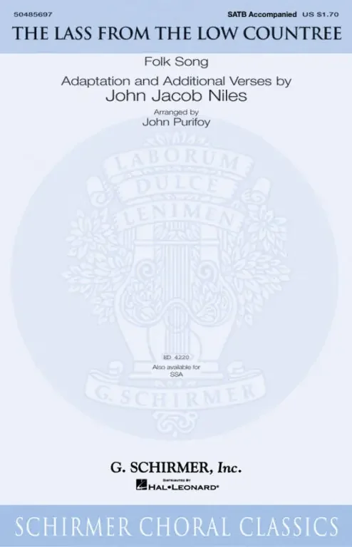 Niles, John Jacob The Lass from the Low Countree