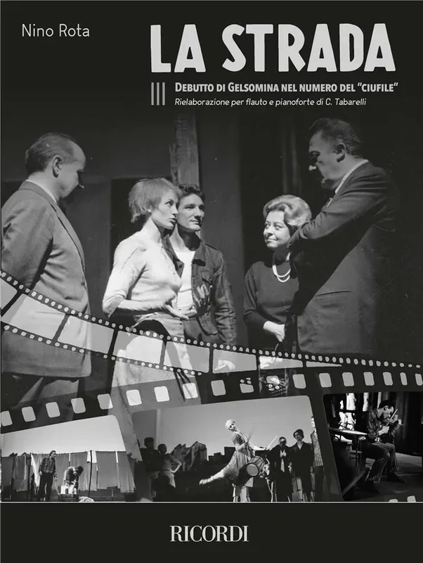Nino Rota La strada Flöte mit Begleitung