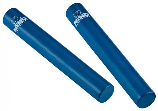 NINO576b Rattle Sticks Blau