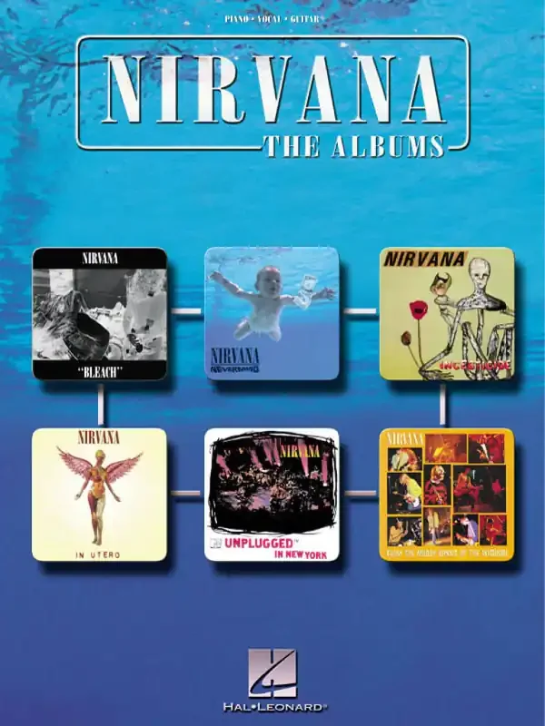 Nirvana Nirvana – The Albums Klavier, Gesang, Gitarre (Songbooks)