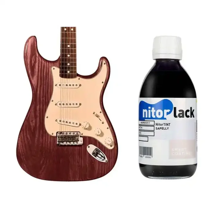 NitorLACK NitorTINT dye sapelly – 250ml bottle