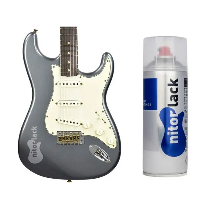 NitorLACK nitrocellulose paint charcoal frost – 400ml aerosol