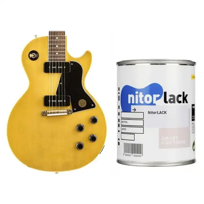 NitorLACK nitrocellulose paint TV yellow – 500ml can