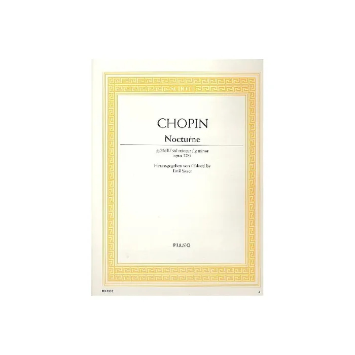 Nocturne g-Moll op.37,1