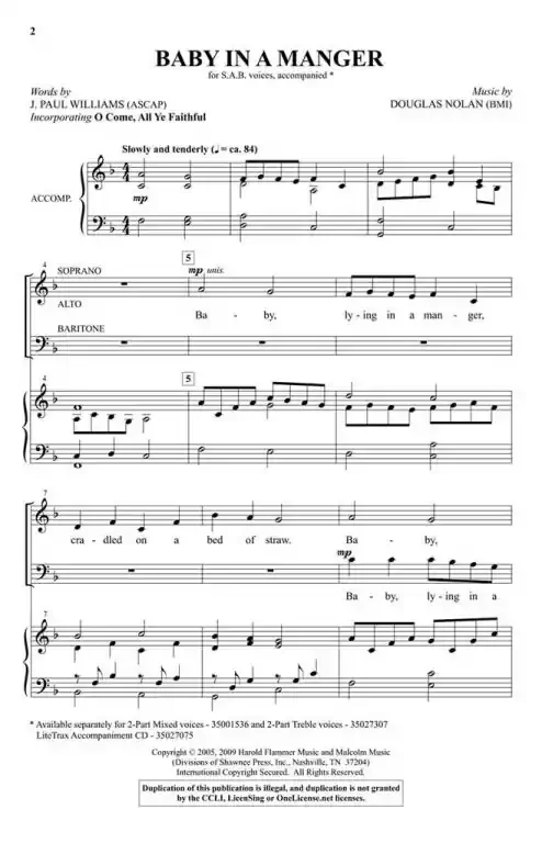 Nolan, Douglas Baby in a Manger