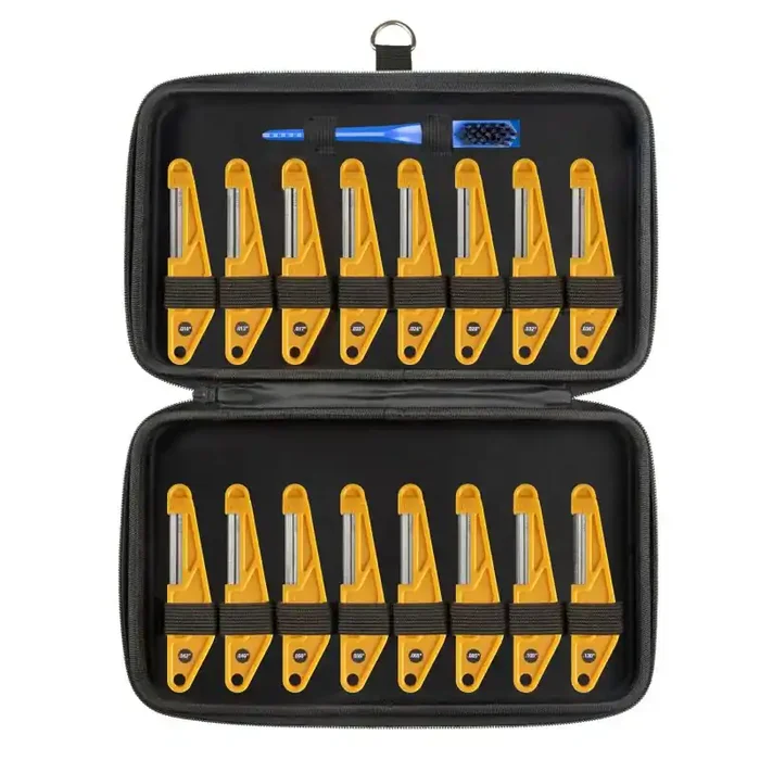 Nomad MN676 Nut File Set / Case & Brush