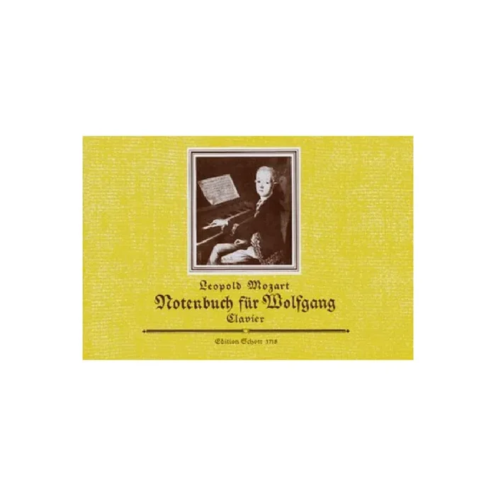 Notenbuch für Wolfgang