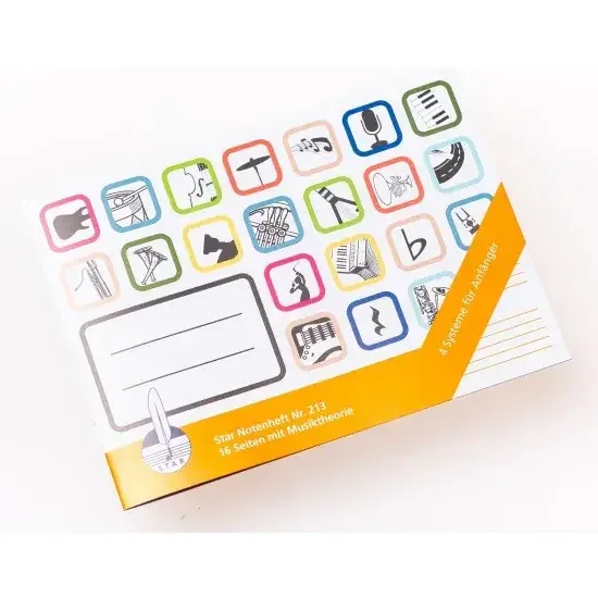 Notenheft DIN A5 quer