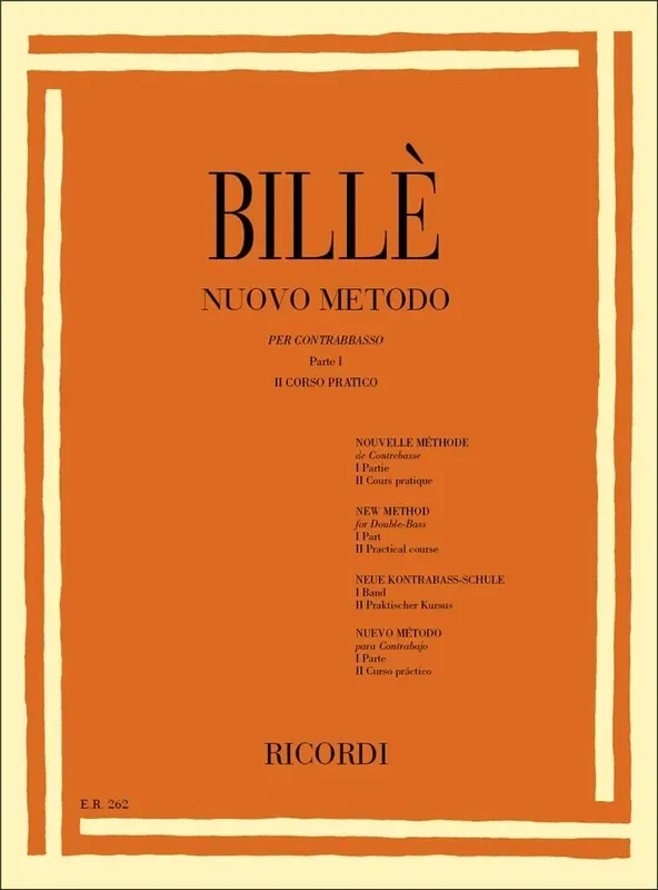 Nuovo Metodo Per Contrabbasso A 4 E 5 Corde