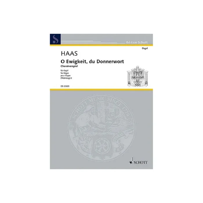 O Ewigkeit du Donnerwort