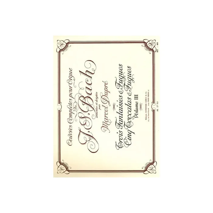 Oeuvres complètes pour orgue vol.3